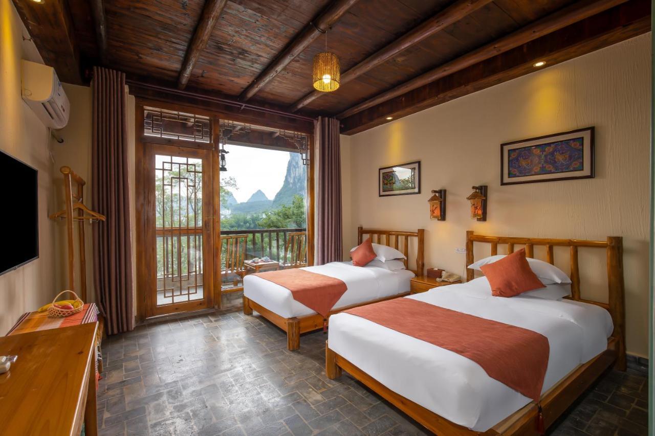 Yangshuo River Lodge Hotel-Free Pick Up From Yangshuo Area Over Three Nights Экстерьер фото