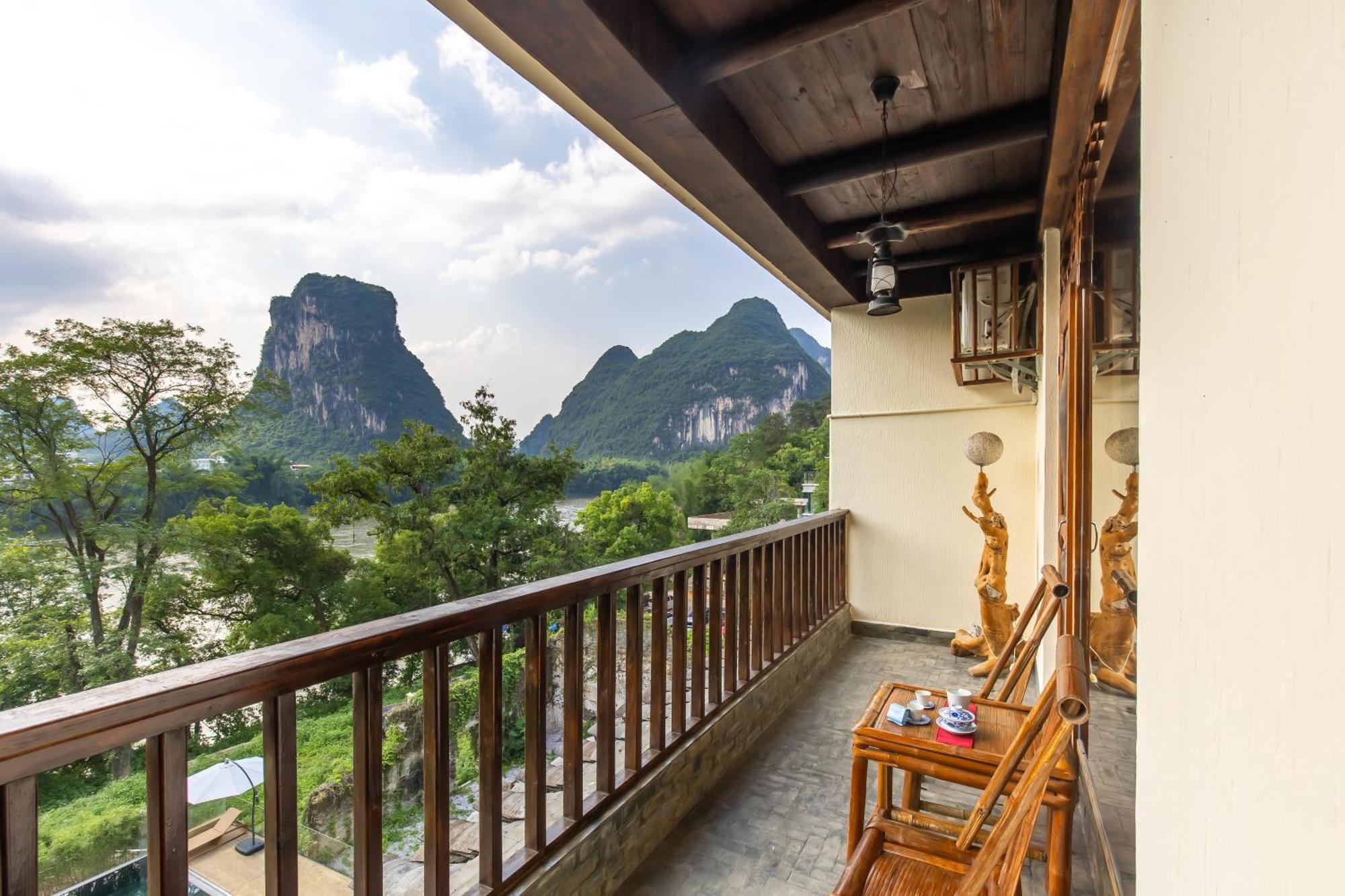 Yangshuo River Lodge Hotel-Free Pick Up From Yangshuo Area Over Three Nights Экстерьер фото
